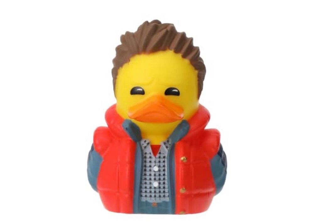 Marty McFly - Back to the Future - Michael J Fox Mini TUBBZ rubber duck NEW!
